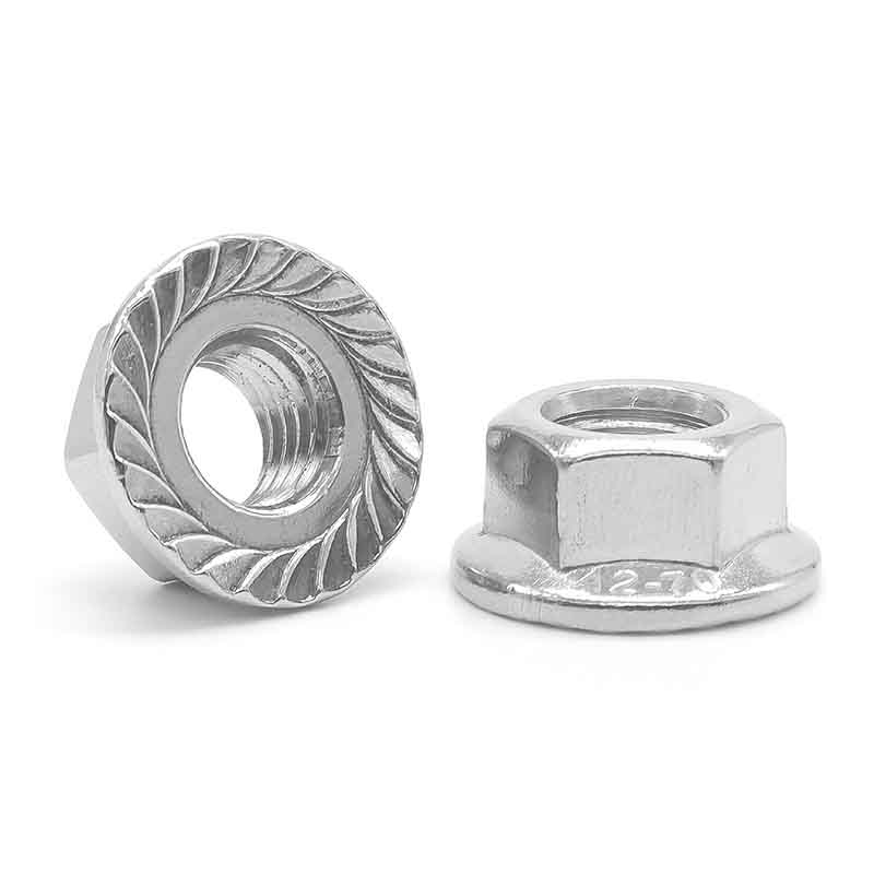 Dadi flangiati esagonali per edifici industriali