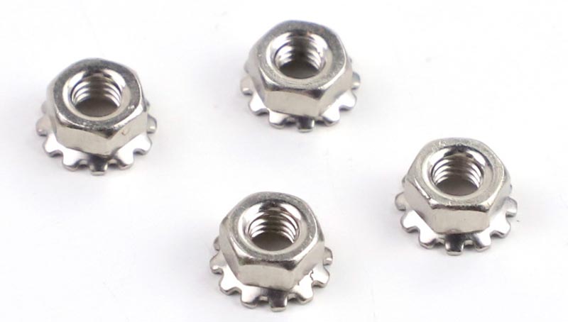 hexagon spring washer nut