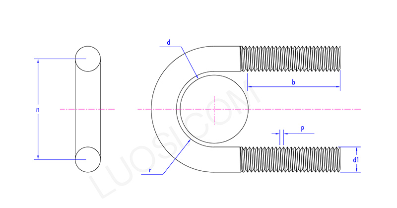 U Shaped Bolt