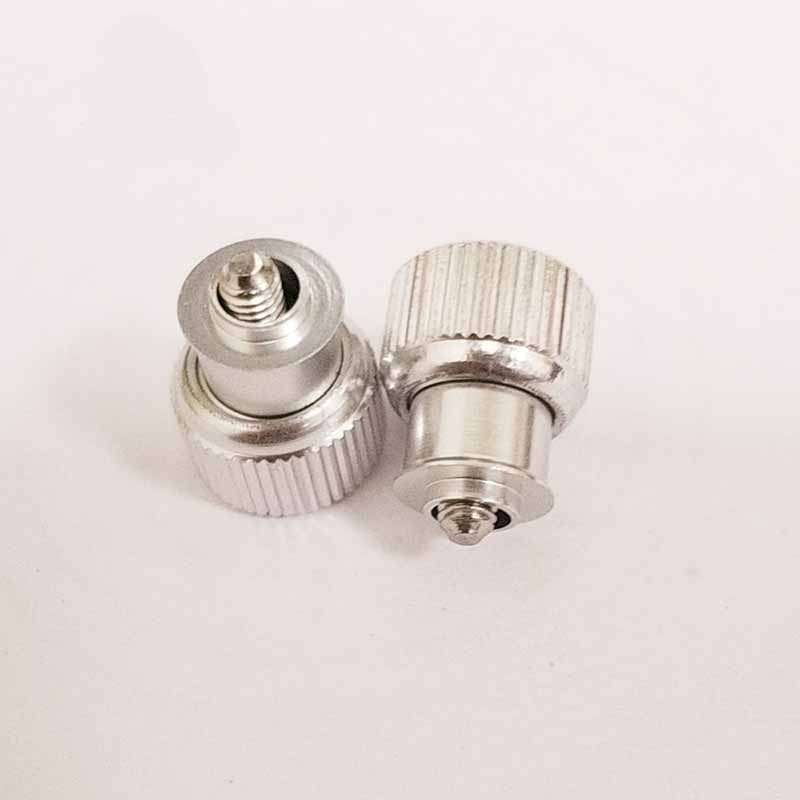 Viti a molla con clinching knurled