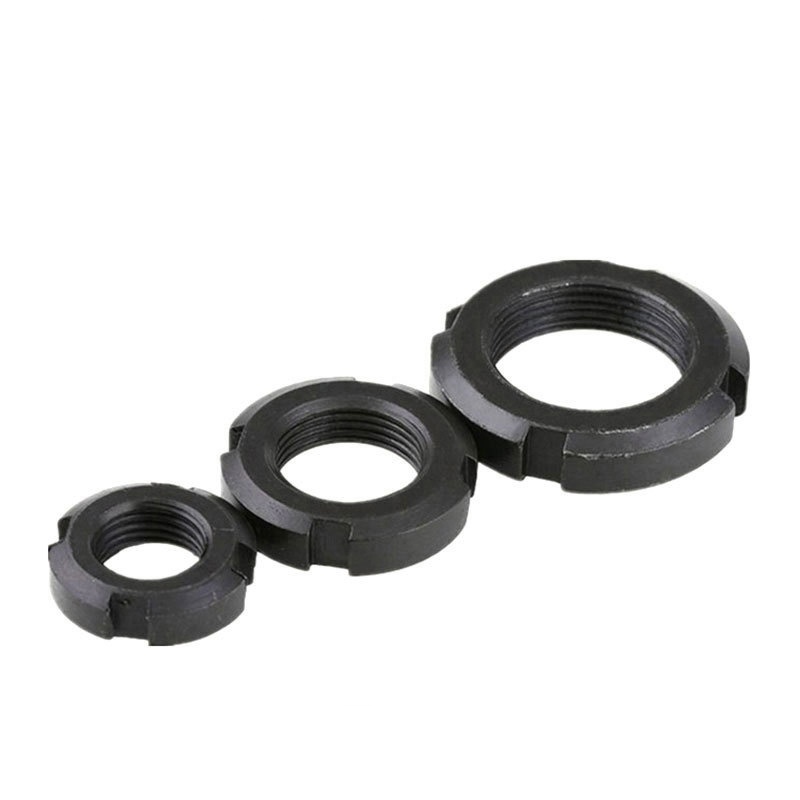 Dado rotondo con bloccaggio a fessura mission critical