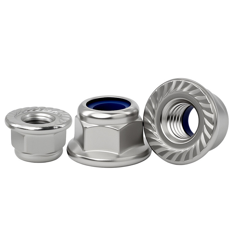 Dadi esagonali a coppia prevalente con flangia