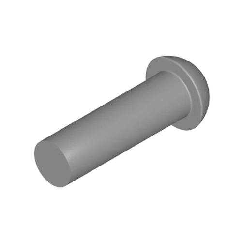Piccola tazza di testa rivetti neri