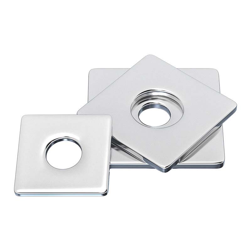 Rondelle quadrate per strutture in legno
